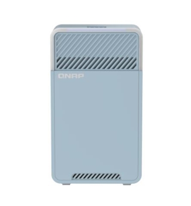 Picture of QNAP QMiro-201W wireless router Gigabit Ethernet Dual-band (2.4 GHz / 5 GHz) Blue