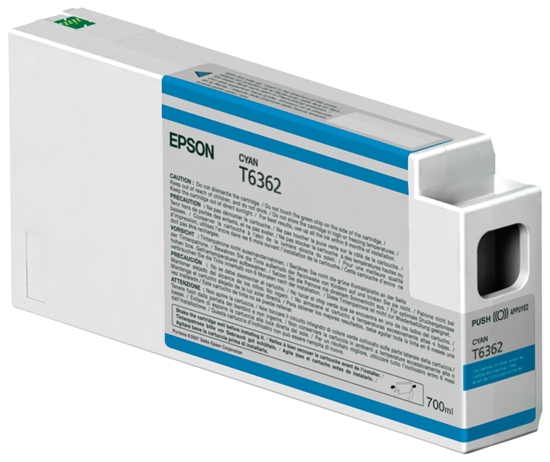 Изображение Epson ink cartridge cyan T 636 700 ml              T 6362