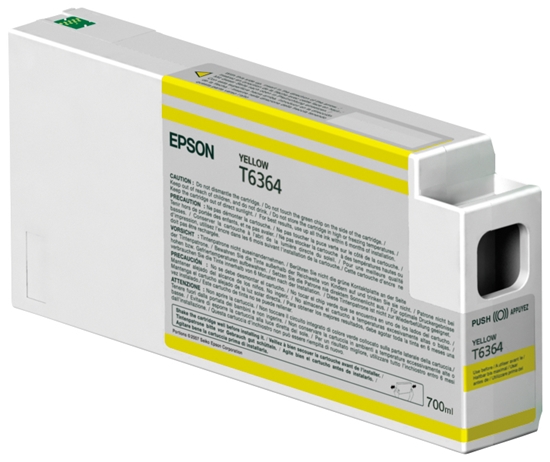 Изображение Epson ink cartridge yellow T 636 700 ml              T 6364