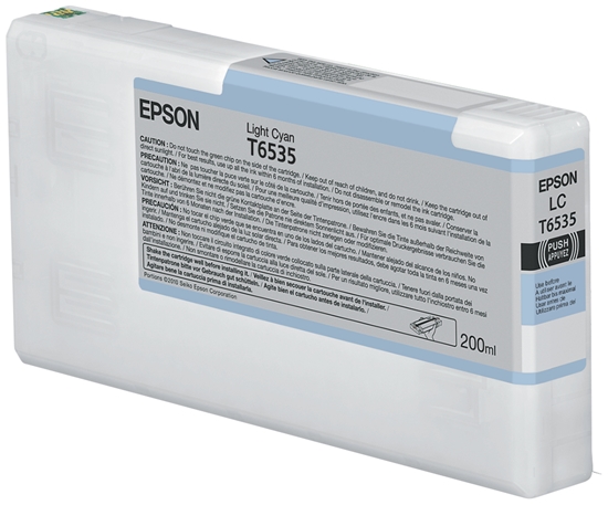 Изображение Epson ink cartridge light cyan T 653 200 ml              T 6535