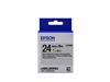 Picture of Epson Label Cartridge Matte LK-6SBE Black/Matt Silver 24mm (9m)