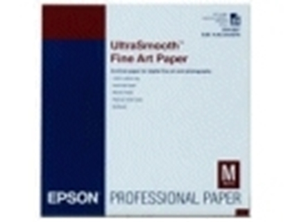 Picture of Epson UltraSmooth Fine Art Paper A3+, 25 Sheet, 325g   S041896