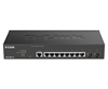 Изображение D-Link DGS-2000-10 network switch Managed L2/L3 Gigabit Ethernet (10/100/1000) 1U Black