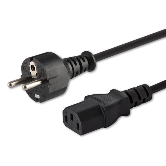 Picture of SAVIO 1.8 m Schuko (M) power cable – IEC C13 1.8m CL-138