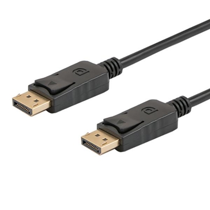 Picture of Savio CL-136 DisplayPort cable 2 m Black