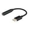 Изображение SAVIO USB Type 3.1 C (M) – Jack 3.5mm (F) Audio adapter Black AK-35/B