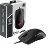 Picture of MSI CLUTCH GM41 LIGHTWEIGHT RGB FPS Gaming Mouse 'upto 16000 DPI Fast Optical Sensor, 65g weight, Frixion Free Cable, Symmetrical design, OMRON Switch with 60+ Million Clicks, Dragon Center Supported, NVIDIA REFLEX Compatible'