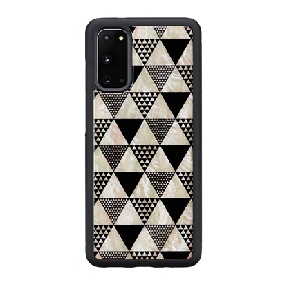 Attēls no iKins case for Samsung Galaxy S20 pyramid black