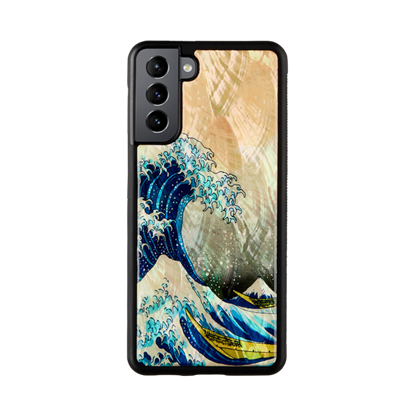 Attēls no iKins case for Samsung Galaxy S21+ great wave off