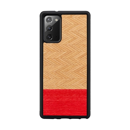 Attēls no MAN&WOOD case for Galaxy Note 20 herringbone azalea black