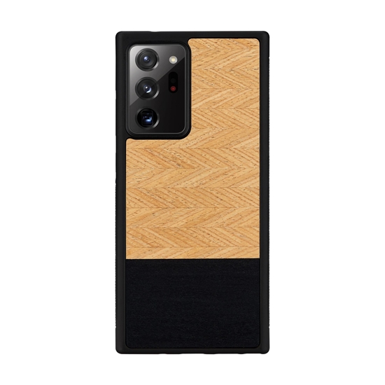 Picture of MAN&WOOD case for Galaxy Note 20 Ultra herringbone nero black