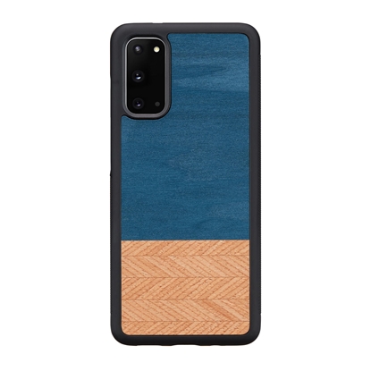 Attēls no MAN&WOOD case for Galaxy S20 denim black