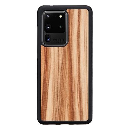 Attēls no MAN&WOOD case for Galaxy S20 Ultra cappuccino black