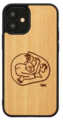 Attēls no MAN&WOOD case for iPhone 12 mini child with fish