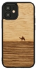 Picture of MAN&WOOD case for iPhone 12 mini terra black