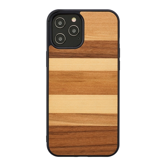 Picture of MAN&WOOD case for iPhone 12 Pro Max sabbia black