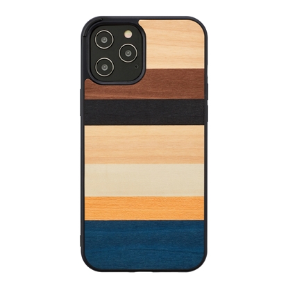 Attēls no MAN&WOOD case for iPhone 12/12 Pro province black