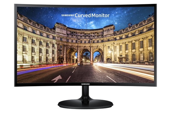 Picture of Samsung C24F390FHR computer monitor 59.7 cm (23.5") 1920 x 1080 pixels Full HD LCD Black