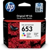 Picture of HP 653 1 pc(s) Original Standard Yield Cyan, Magenta, Yellow