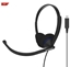 Attēls no Koss | Headphones | CS200 USB | Wired | On-Ear | Microphone | Black