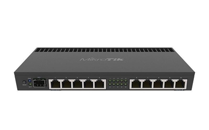 Attēls no Mikrotik RB4011IGS+RM wired router Gigabit Ethernet Black