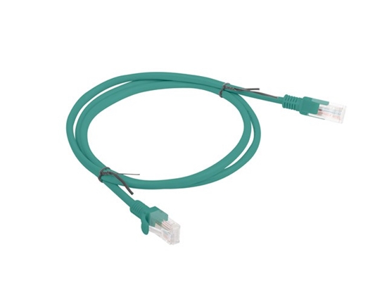 Picture of PATCHCORD KAT.5E 1M ZIELONY FLUKE PASSED LANBERG