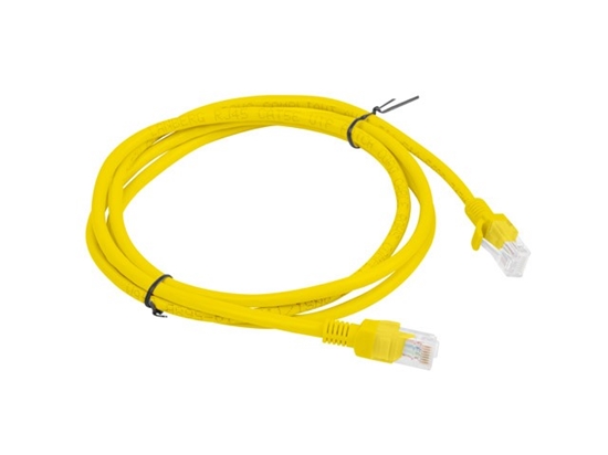 Изображение PATCHCORD KAT.5E 1.5M ŻÓŁTY FLUKE PASSED LANBERG