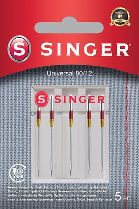 Attēls no Singer | Universal Needle 80/12 5PK for Woven Fabrics