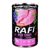 Picture of Dolina Noteci Rafi with turkey, cranberry and blueberry - wet dog food - 400g