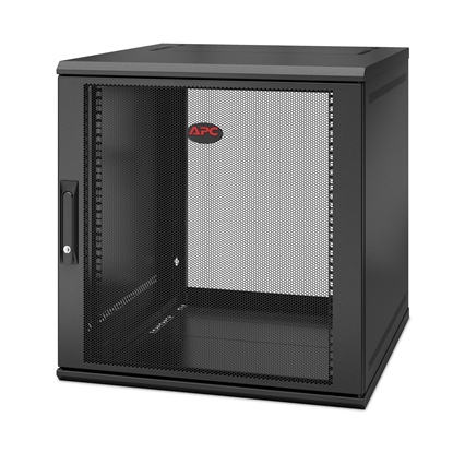 Picture of APC NetShelter WX 12U Single Hinged Wall-mount Enclosure 600mm Deep Wall mounted rack Black