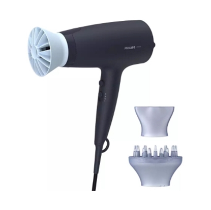 Изображение Philips 3000 series Hairdryer BHD360/20, 2100W, 6 heat and speed settings, Advanced ionizing care, ThermoProtect