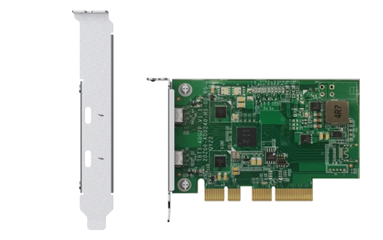 Picture of QNAP QXP-T32P interface cards/adapter Internal Thunderbolt 3