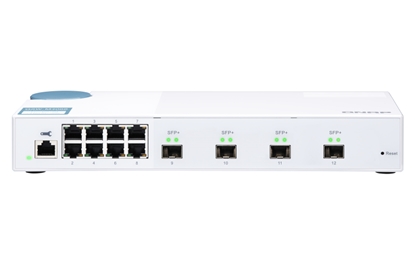 Attēls no QNAP QSW-M408S network switch Managed L2 Gigabit Ethernet (10/100/1000) White