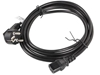 Picture of Lanberg CA-C13C-11CC-0050-BK power cable Black 5 m C13 coupler CEE7/7