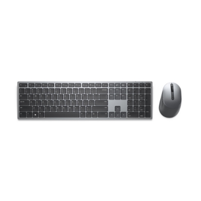 Attēls no Dell Premier Multi-Device Wireless Keyboard and Mouse - KM7321W - Russian (QWERTY)