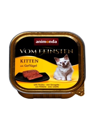 Picture of ANIMONDA Vom Feinsten Kitten Chicken - wet cat food - 100g