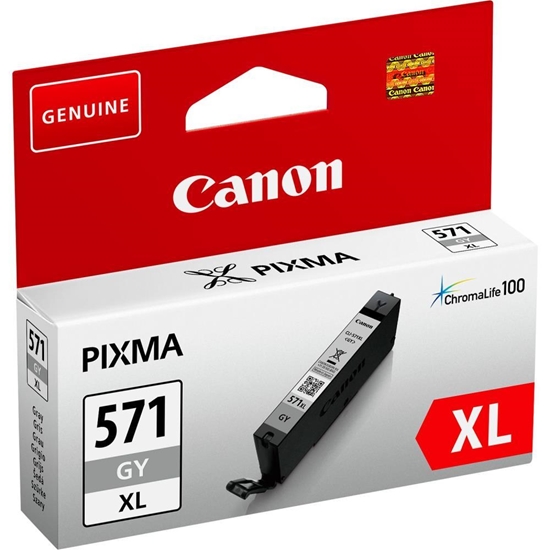 Picture of Canon CLI-571GY XL ink cartridge 1 pc(s) Original High (XL) Yield Grey