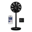 Picture of Duux | Smart Fan | Whisper Flex Smart Black with Battery Pack | Stand Fan | Black | Diameter 34 cm | Number of speeds 26 | Oscillation | 2-22 W | Yes | Timer