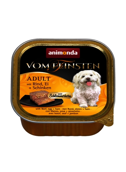 Picture of ANIMONDA Vom Feinsten Adult Beef and turkey heart - wet dog food - 150g