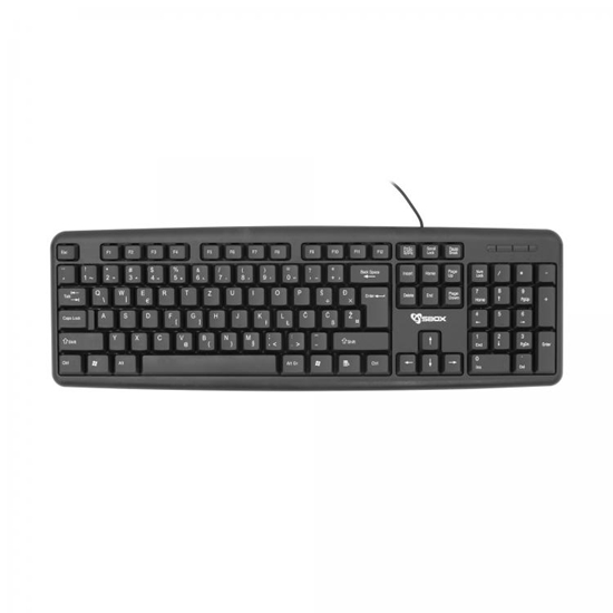 Изображение Sbox Keyboard Wired USB K-14 US