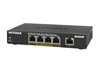 Picture of Netgear GS305Pv2 Unmanaged Gigabit Ethernet (10/100/1000) Power over Ethernet (PoE) Black