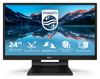 Изображение Philips 242B9TL/00 computer monitor 60.5 cm (23.8") 1920 x 1080 pixels Full HD LCD Touchscreen Black
