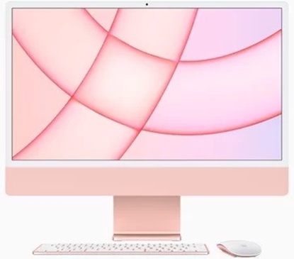 Attēls no iMac 24 cale: M1 8/8, 8GB, 256GB - Różowy