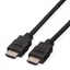 Attēls no ROLINE HDMI High Speed Cable + Ethernet, LSOH, M/M, black, 10 m