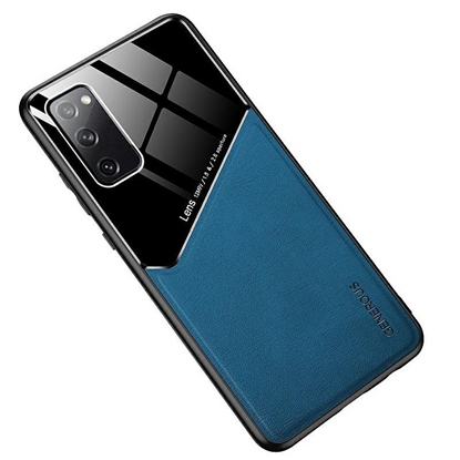 Attēls no Mocco Lens Leather Back Case for Apple Iphone 11 Pro Blue