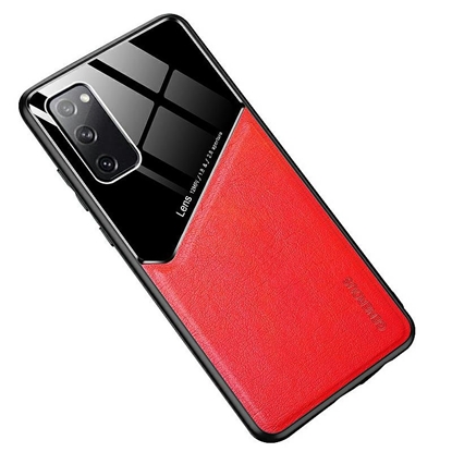 Picture of Mocco Lens Leather Back Case for Apple Iphone 12 Red