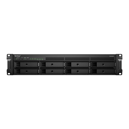 Picture of Synology RackStation RS1221RP+ NAS/storage server Rack (2U) Ethernet LAN Black V1500B