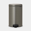 Picture of BRABANTIA atkritumu tvertne ar pedāli NewIcon, 20 l, Platinum