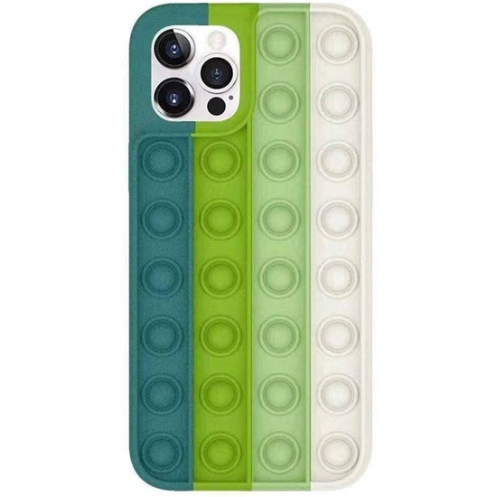 Изображение Mocco Bubble Antistress Case for Apple iPhone 11 Pro Max Dark Green