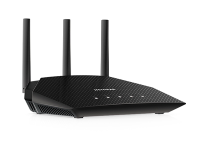 Изображение NETGEAR Nighthawk 4-Stream AX1800 WiFi 6 Router (RAX10) wireless router Gigabit Ethernet Dual-band (2.4 GHz / 5 GHz) Black